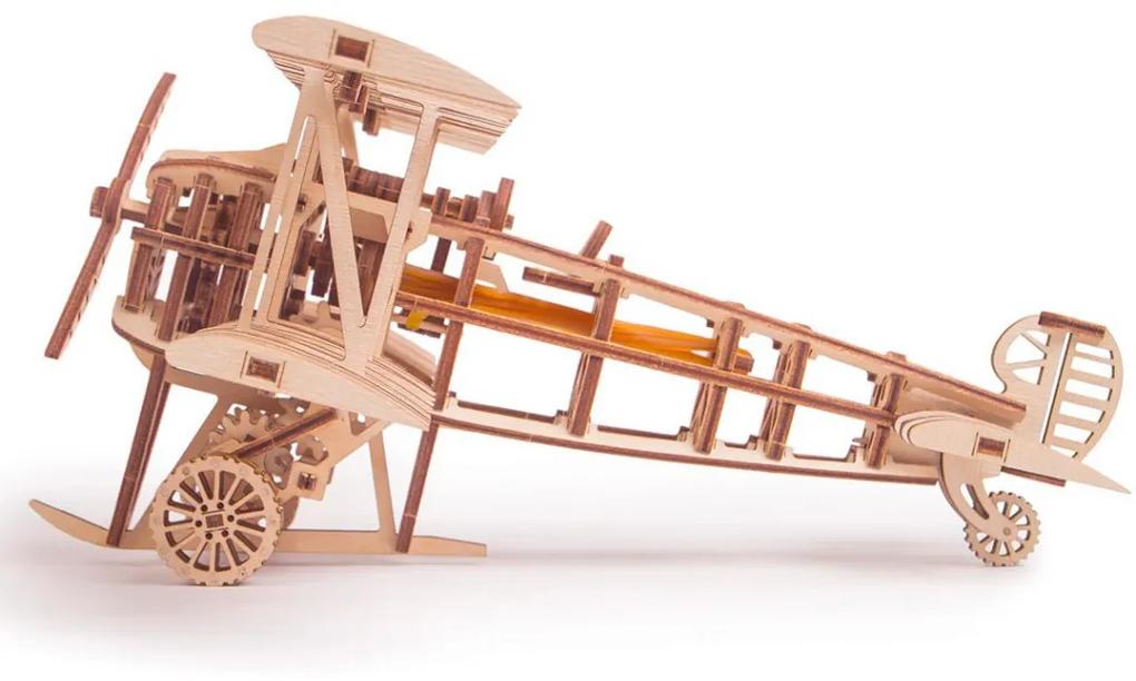 Puzzle 3D din lemn avion