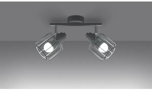 Spot de perete BELUCI 2xE14/40W/230V alb Sollux SL.1112