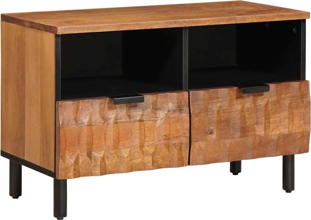 vidaXL Cabinet TV cu sertar Finisaj Acacia Maro 70 x 33 x 46 cm