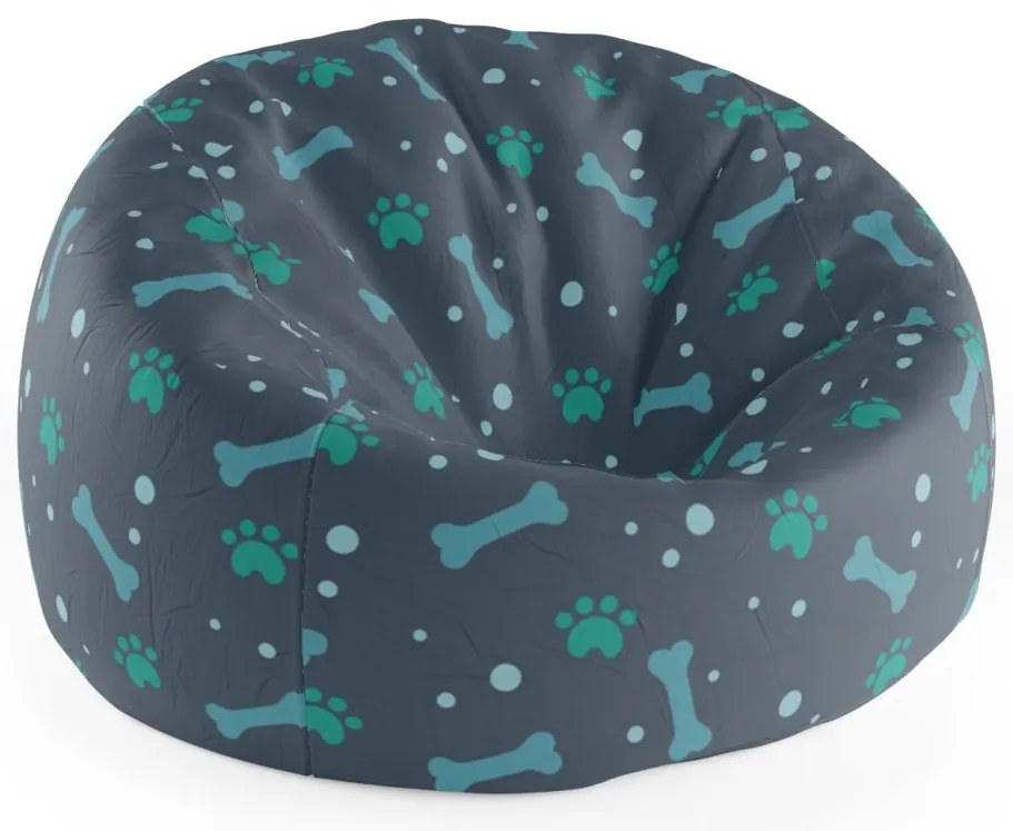 Sac de șezut Cocoon cuburi, gri