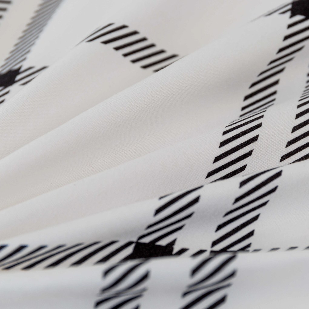 Lenjerie de pat din microflanel CUTE PANDA alba Dimensiune lenjerie de pat: 70 x 90 cm | 140 x 200 cm