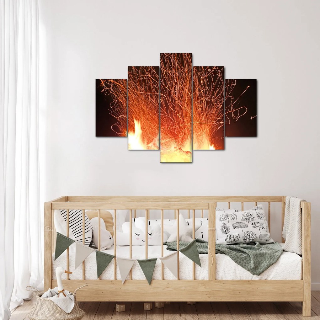 Tablou cu focul (150x105 cm)
