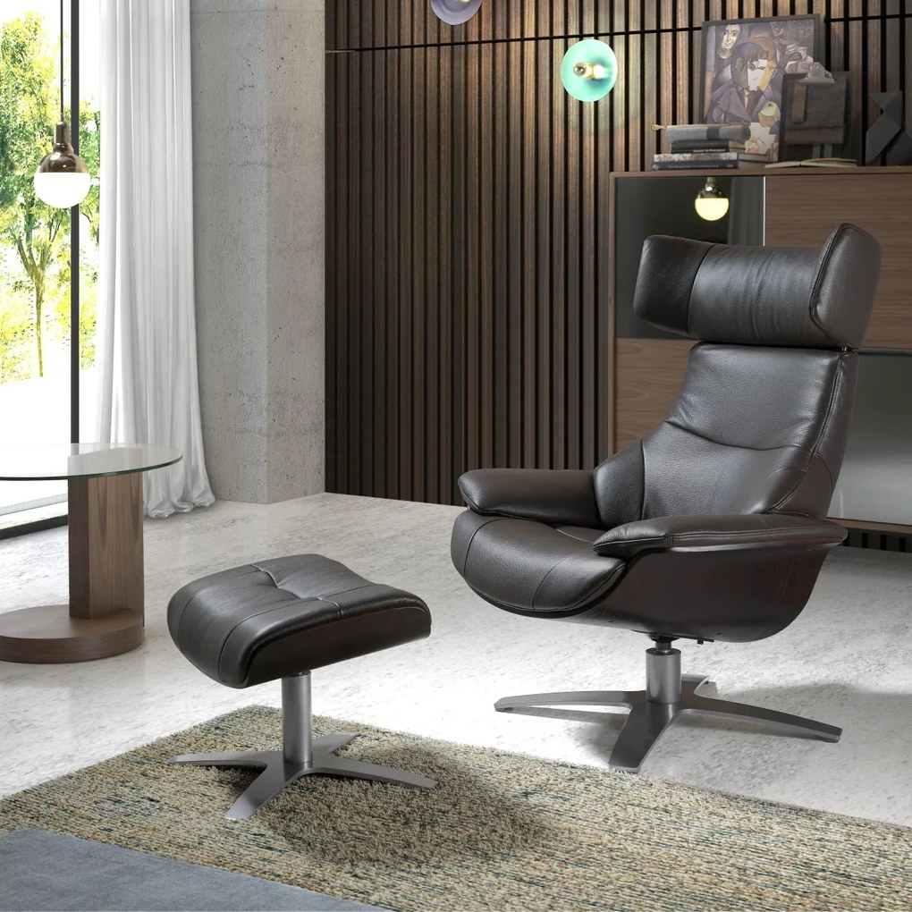 Fotoliu pivotant cu functia relax Silviu AC-A985-SILLON