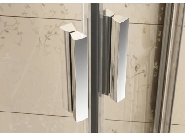 Ravak BLIX 80 x 80 cm, cabină de duș cvadrant, 4 elemente, crom lucios (3B240C00Z1B)