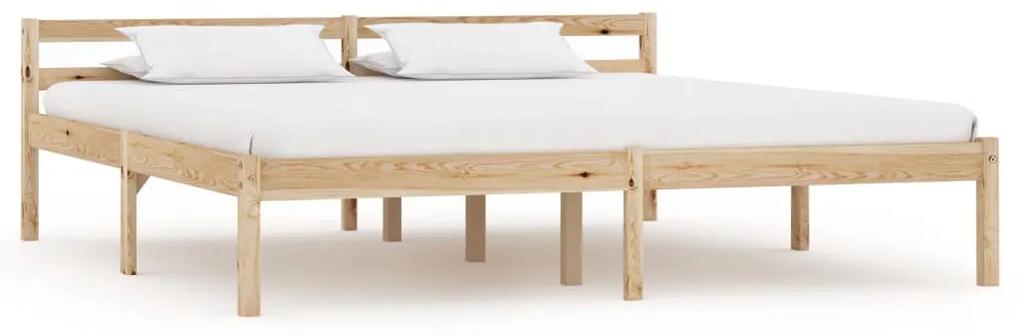 283195 vidaXL Cadru de pat, 180 x 200 cm, lemn masiv de pin