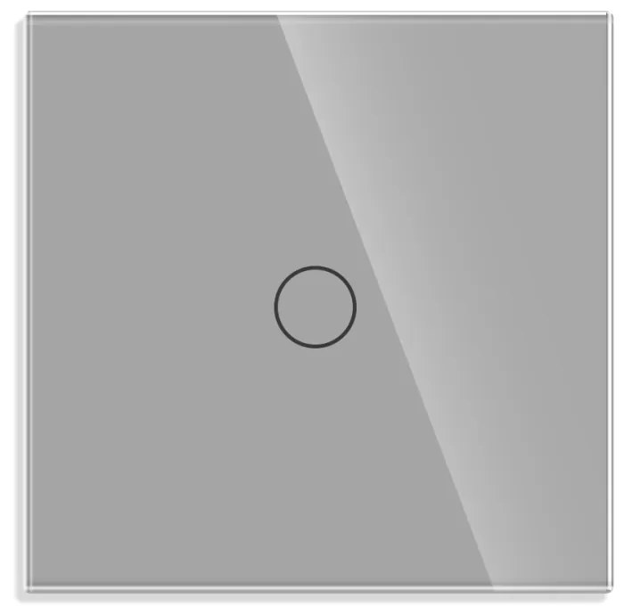 Intrerupator Simplu cu Touch din Sticla LUXION, protocol ZigBee