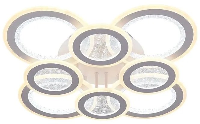 Lustră LED dimabilă aplicată LED/200W/230V 3000-6500K + telecomandă