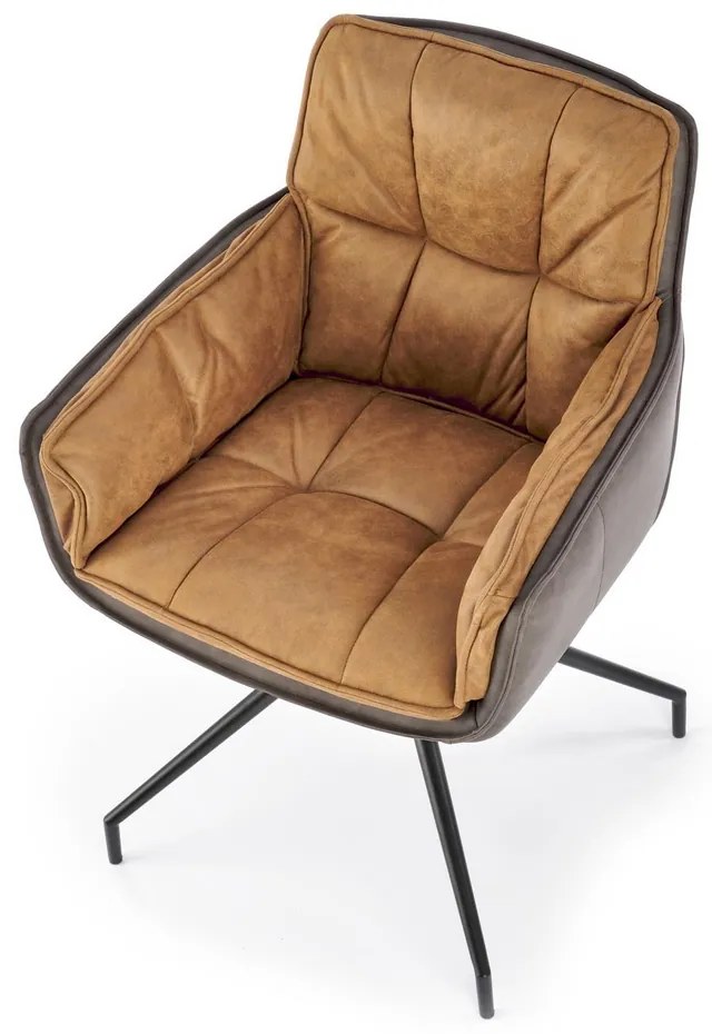 Scaun de bucaterie Ormond, maro