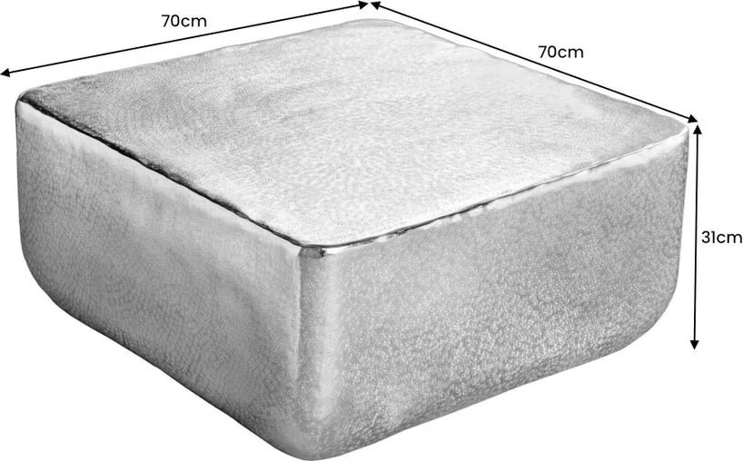 Masuta de cafea, Metal Auriu, lucrata manual, UNIT 70cm A-42732 VC