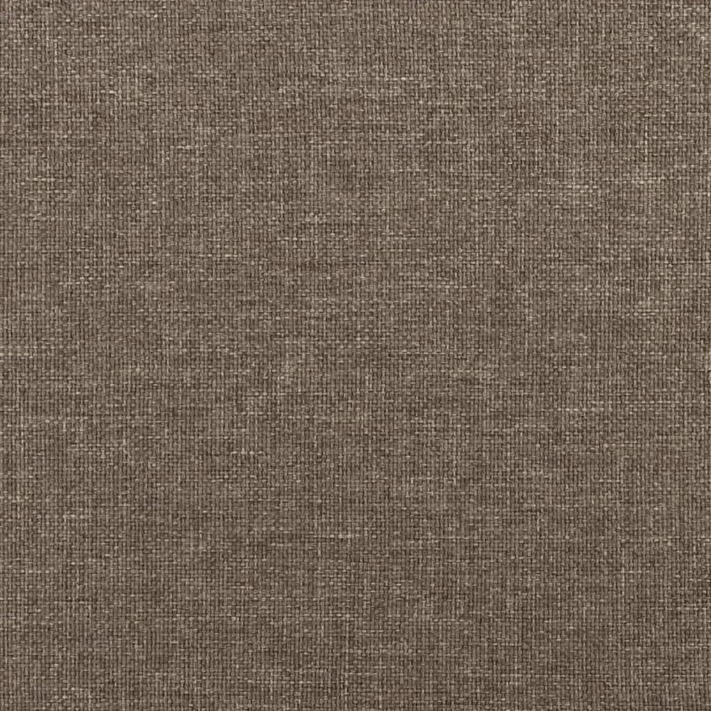 Canapea de o persoana, gri taupe, 60 cm, material textil Gri taupe, 78 x 77 x 80 cm