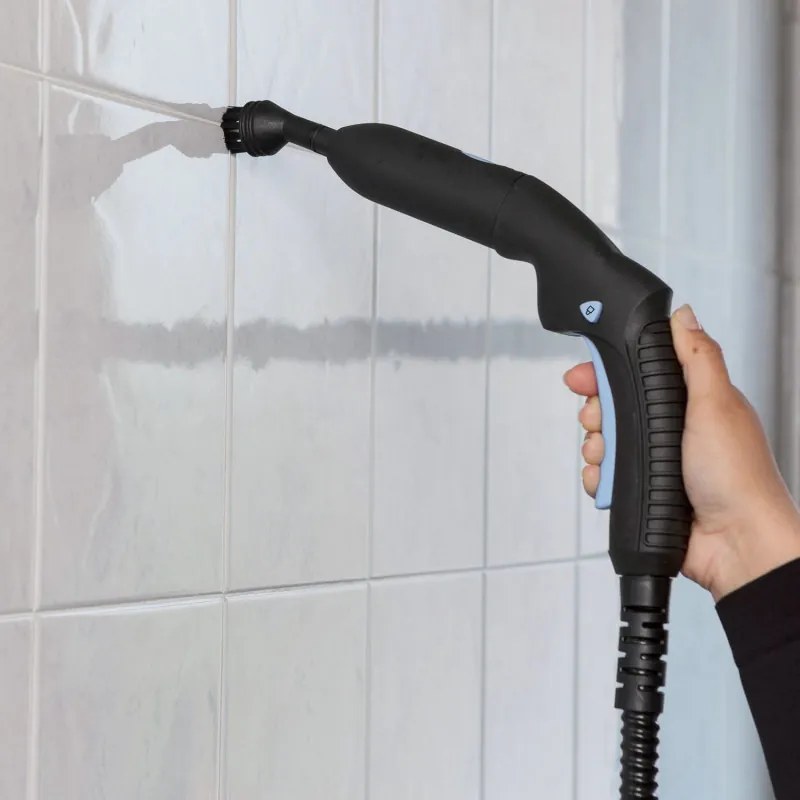 Aparat de curatat cu aburi Ariete XSTEAM 4147/02, 1500W, 4 bar, 0.6 L, Dezinfectie, Fara urme de umiditate, Abur reglabil, Alb/Albastru