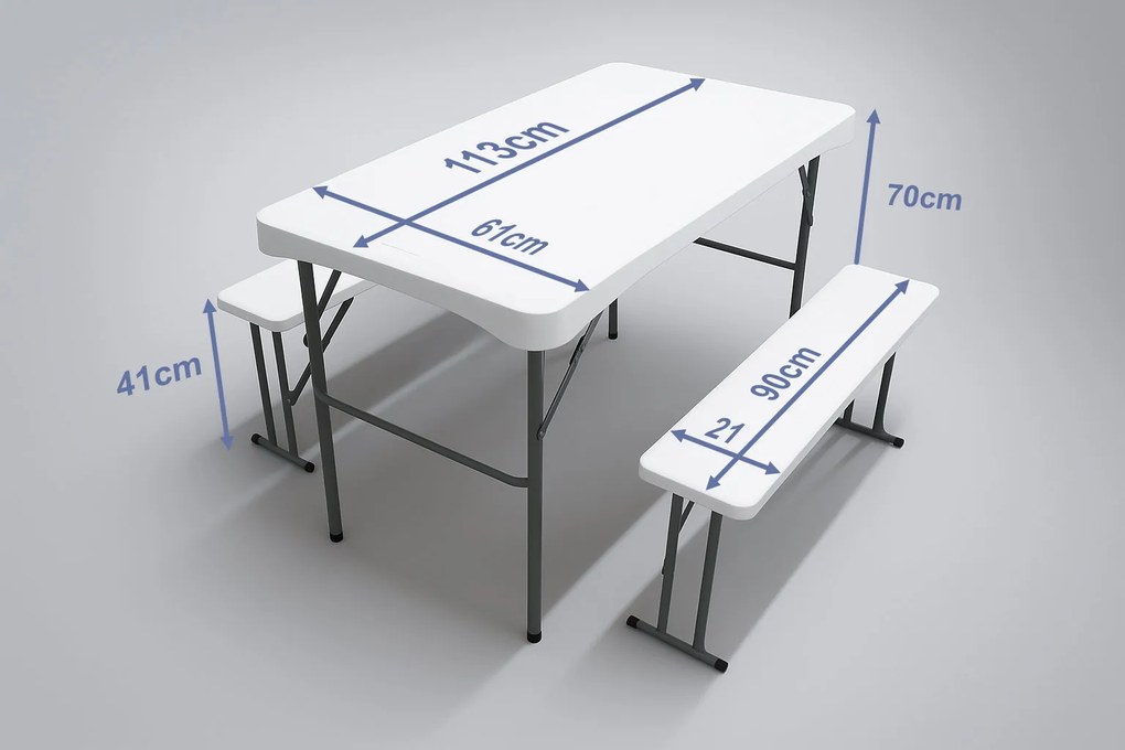 Set de bere din plastic – 113 cm