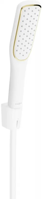 Mexen R-49 set de duș în puncte, Albă/Aurie - 785495052-25