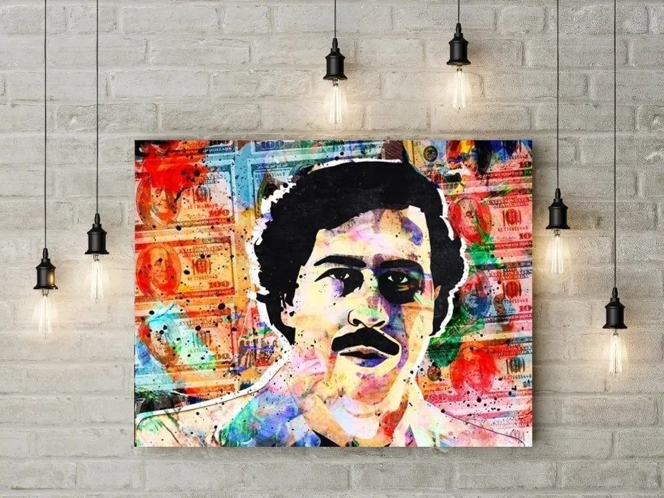 Tablou canvas Pablo Escobar 120x80 cm