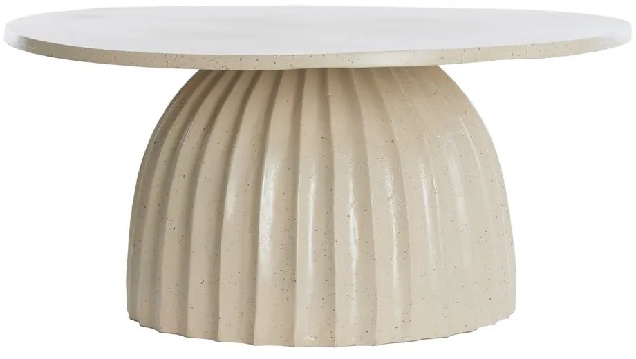 Măsuță auxiliară rotundă din metal ø 70 cm Veglia – Light &amp; Living