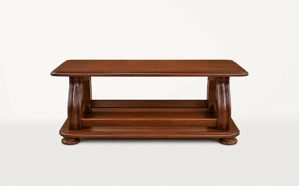 Masuta lemn masiv de cafea Bernhard L120xA65x45H