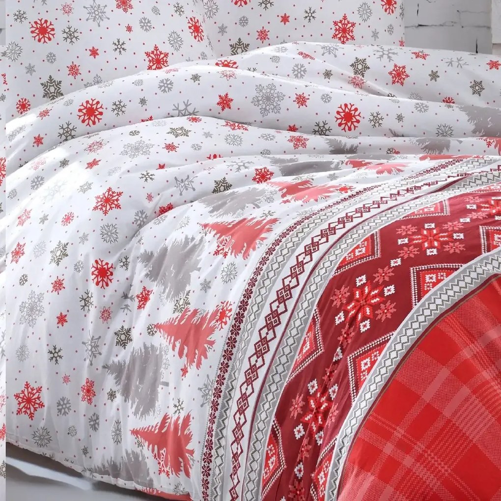 Lenjerie de pat bumbac satinat 2 persoane,homs,serie H280,00079