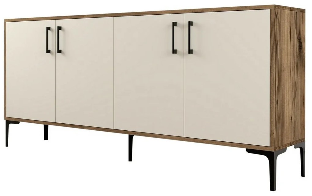 Dulap Kiev Walnut and Cream