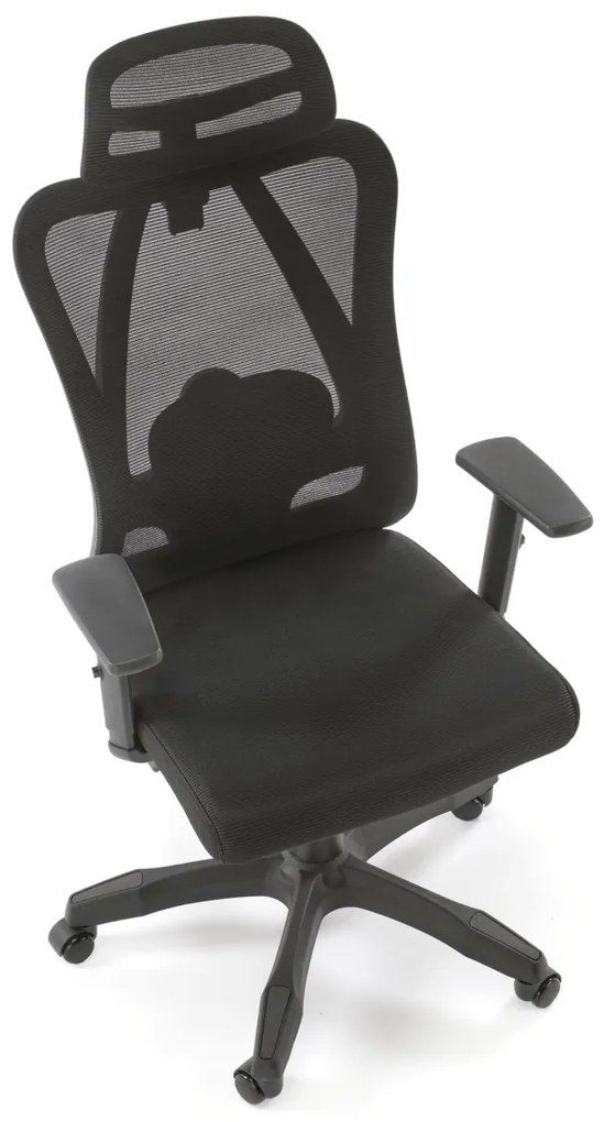 Scaun de birou Ramos negru H129 cm