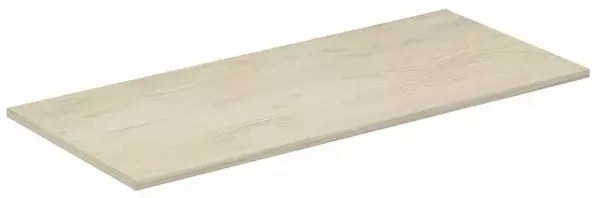 Blat pentru lavoar maro deschis lemn Ideal Standard Connect Air fara decupaj 100 cm