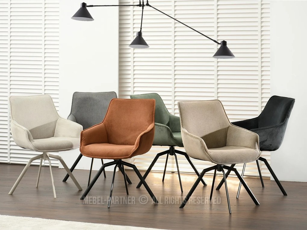 Scaun Liam (verde + negru). Promo -19%. 1111112
