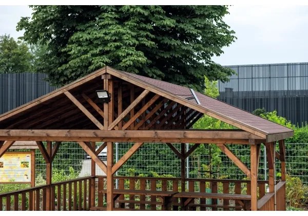 Proiector LED cu panou solar și senzor Kanlux 36607 15W/15000 mAh 3,2V IP65 + telecomandă