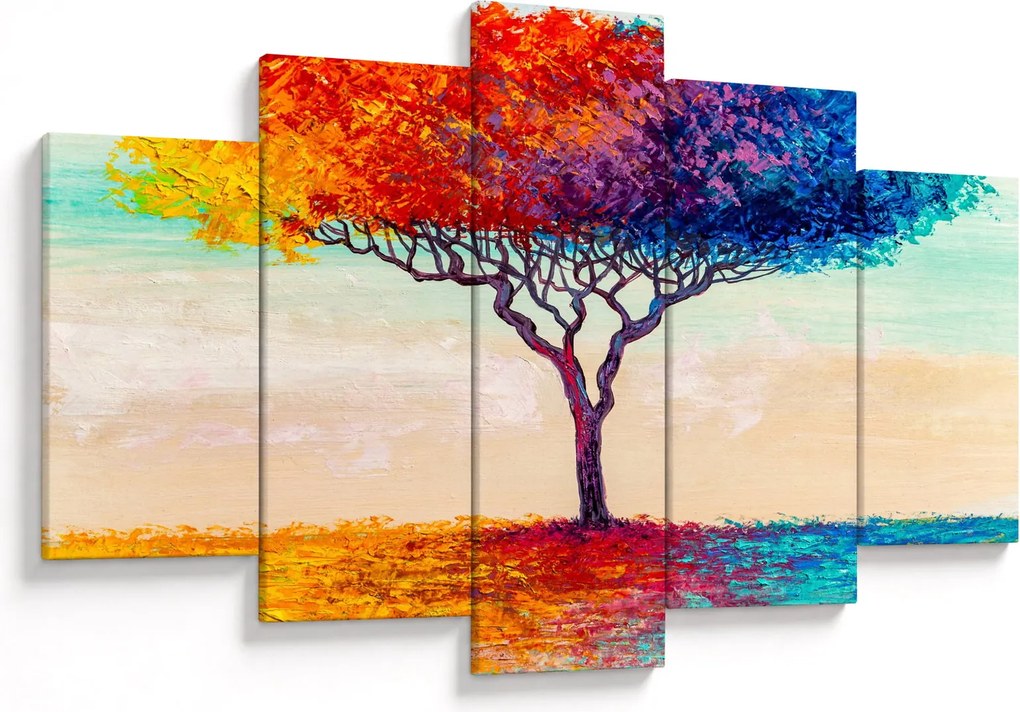 Tablou cu pom pictat (150x105 cm)