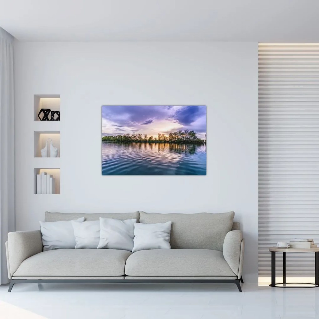 Tablou cu lac (90x60 cm)