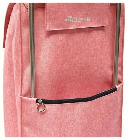 Rolser Jolie Tweed RG2 geantă de cumpărături peroți, coral