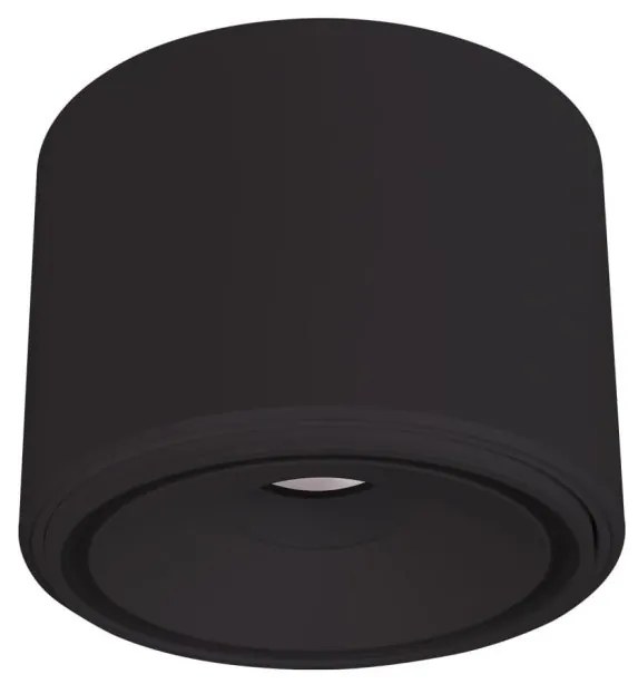 Spot LED Aplicat Directionabil Design Modern, Zeus 10w negru