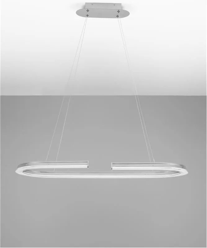 Lustra LED suspendata design circular ELMO