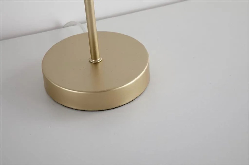 Veioza/Lampa de masa decorativa Swizzle champagne