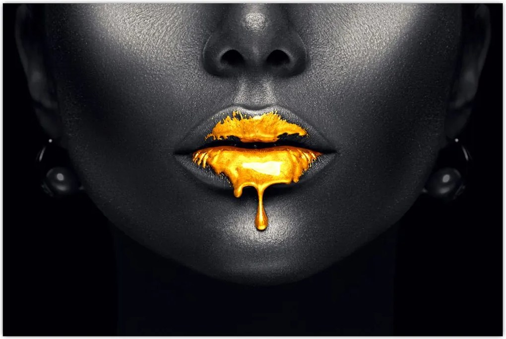 Tablou - Buzele femeii (90x60 cm)