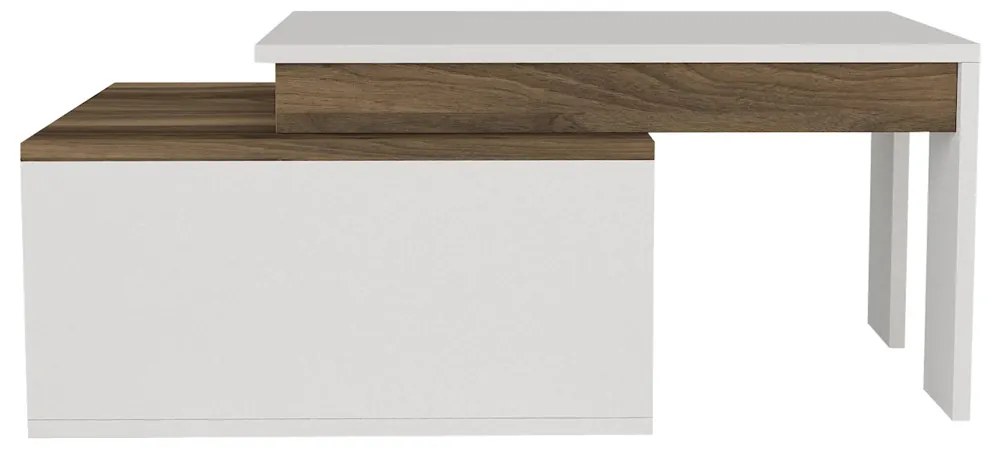Masă de cafea Kolarado White Walnut