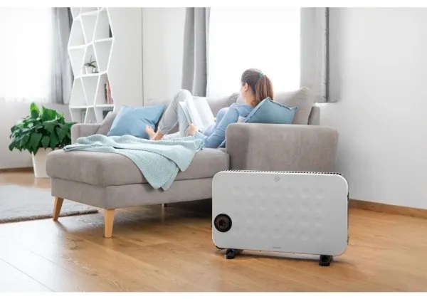 Sencor - Convector/încălzitor electric 750/1250/2000W cu termostat