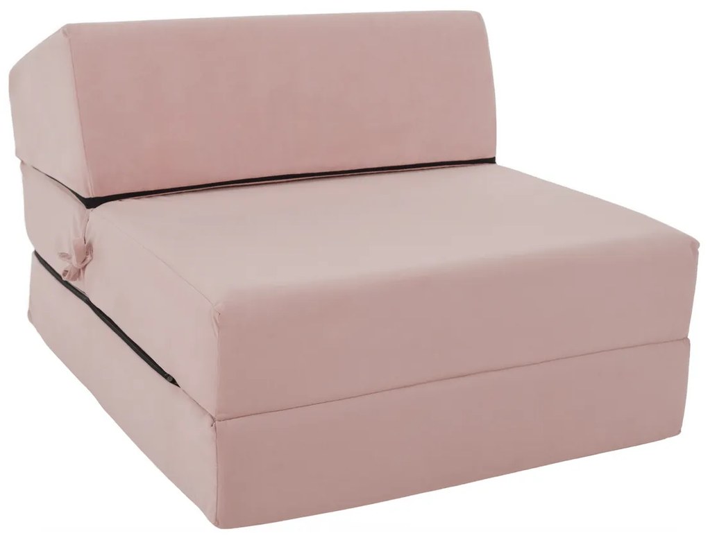 Scaun pliant/saltea PELOS, rozu