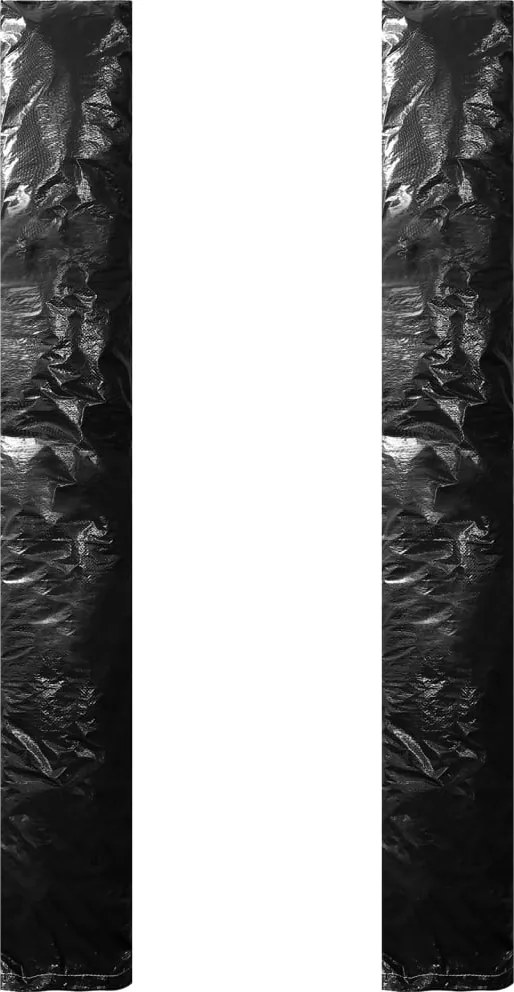 vidaXL Huse de umbrelă cu fermoar, 2 buc., 175 cm, PE