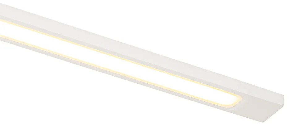 Lampa de perete albă 62 cm incl. LED IP44 - Jerre