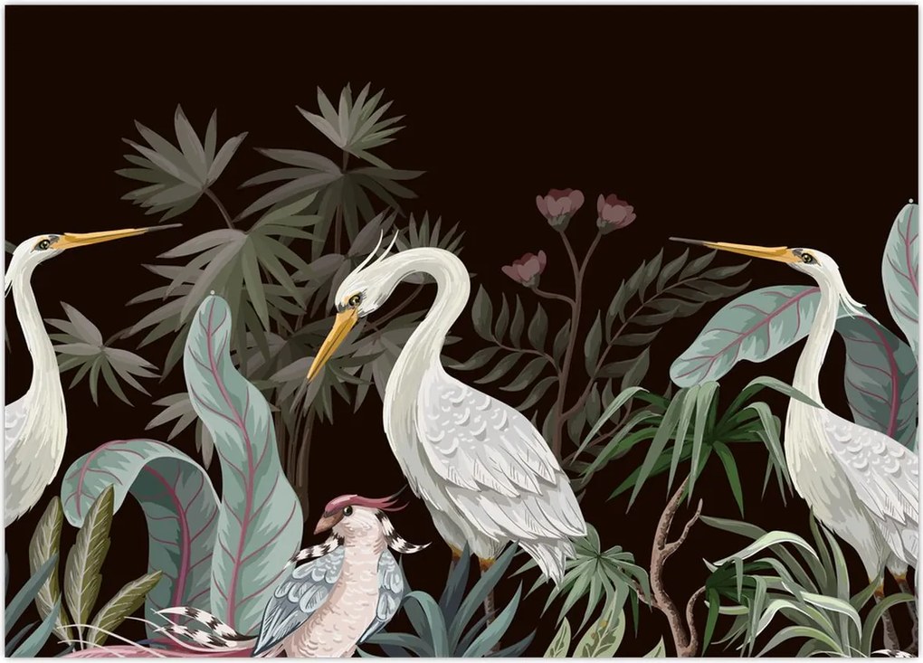 Tablou - Păsări (70x50 cm)