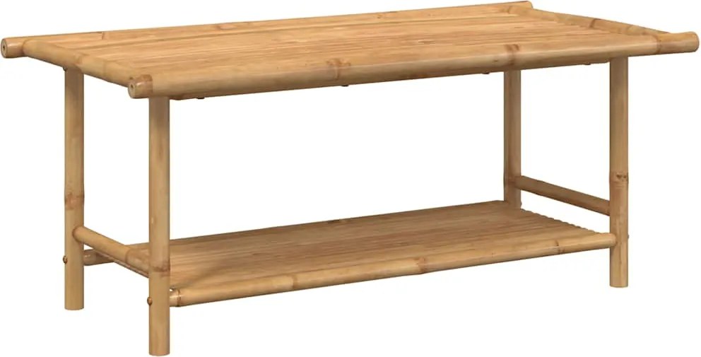 vidaXL Măsuță de cafea, 110x55x45 cm, bambus