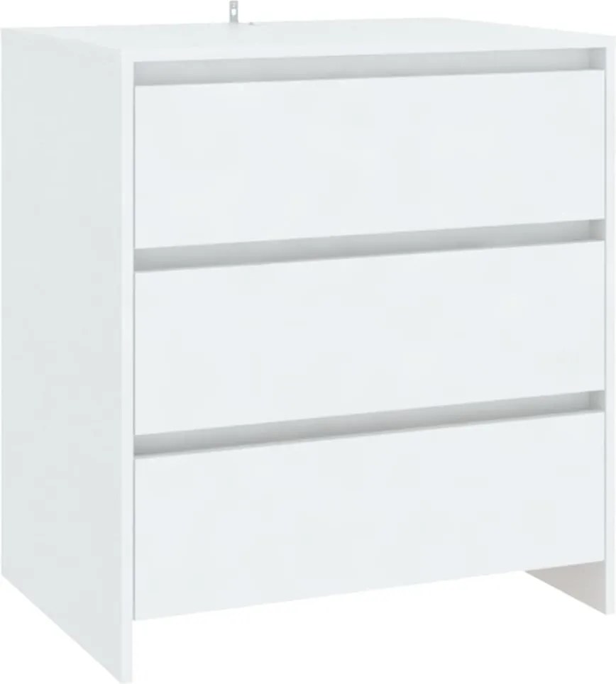 vidaXL Servantă, alb, 70x41x75 cm, PAL