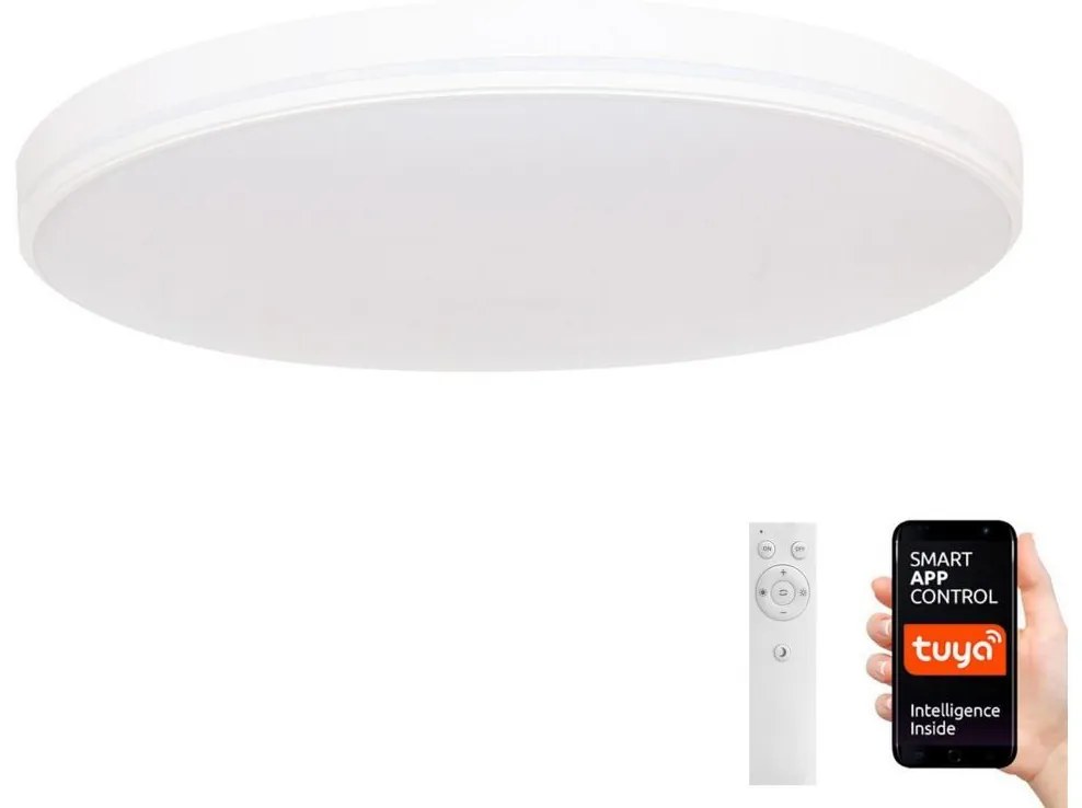 Plafonieră LED dimabilă NEO LITE AREAS 24W/230V Tuya Wi-Fi Immax NEO 07149-W40 + telecomandă