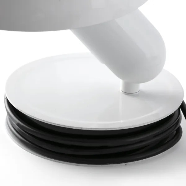 Lampă de masă cu clemă FARO 56101 2 în 1 BELA 1xE27/15W/230V alb