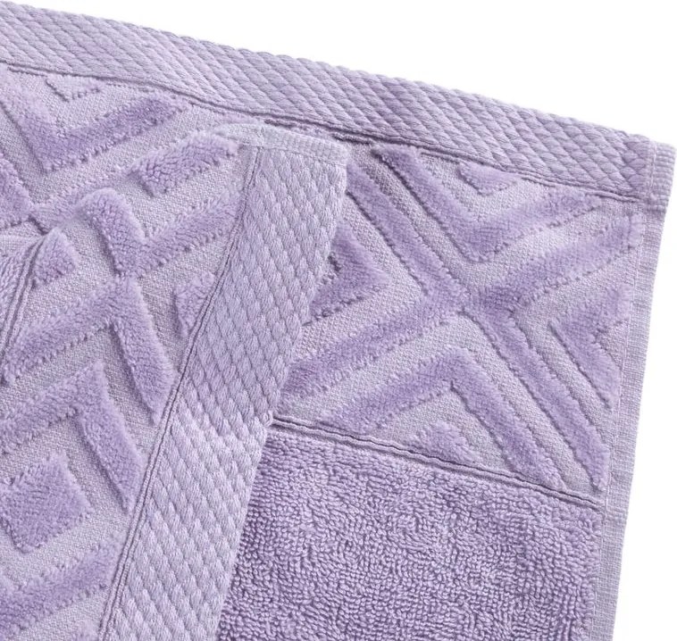 DETEXPOL Set prosoape frotir PAULA lila 50 x 90 cm 2 buc