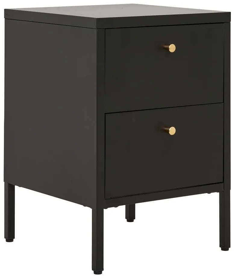 Noptieră neagră din metal Dalby – House Nordic