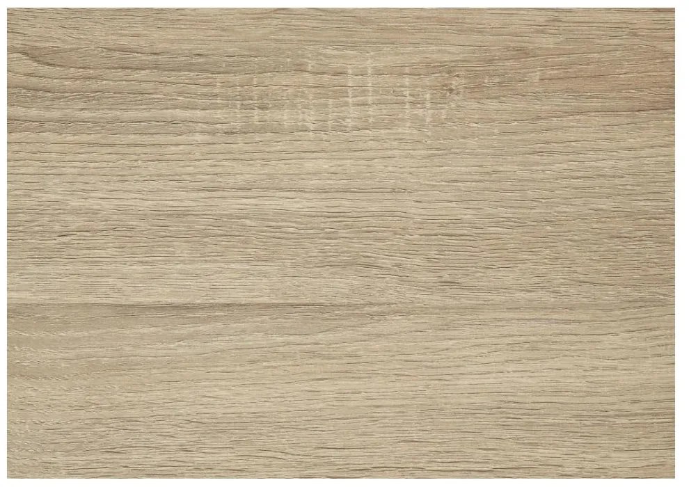 Bibliotecă neagră/cu aspect de lemn de stejar 114x78 cm Seaford – Actona