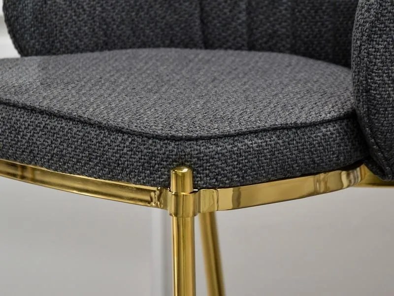 Scaun Farah (grafit + auriu). 1110684