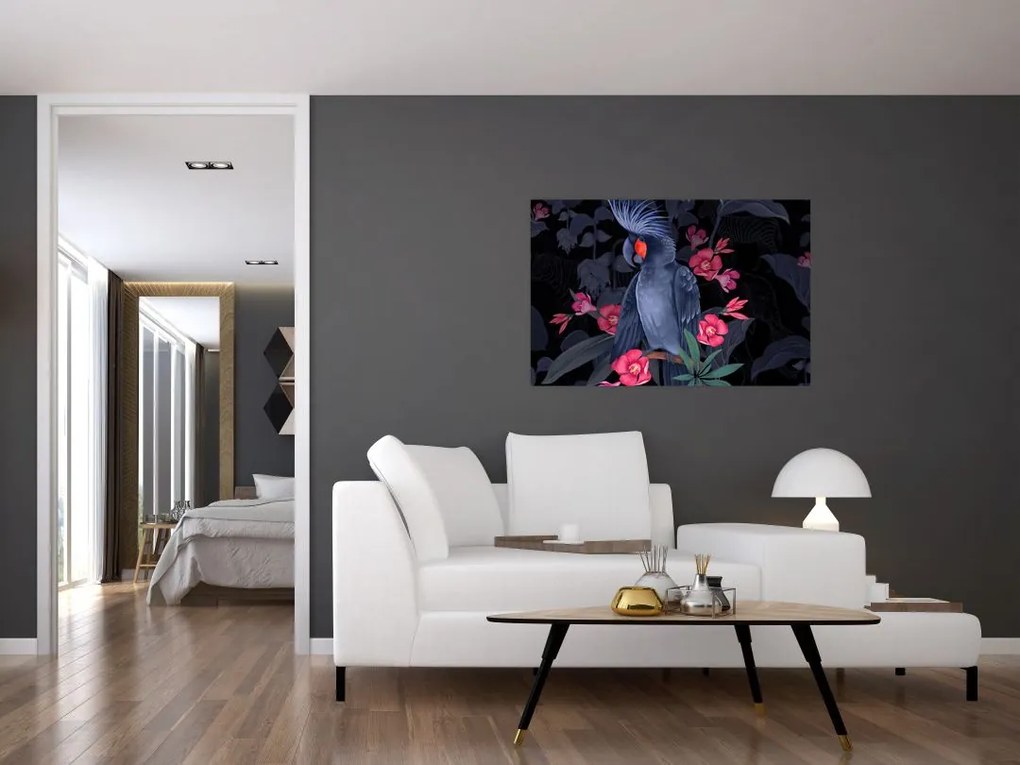 Tablou - Păpădia între flori (90x60 cm)