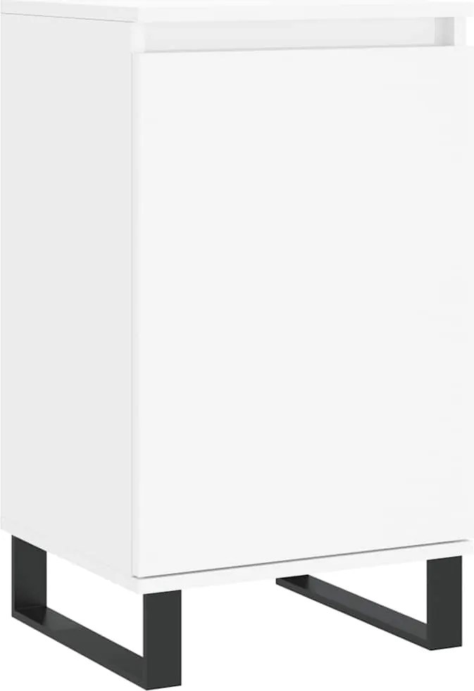vidaXL Dulap, alb, 40x35x70 cm, lemn prelucra
