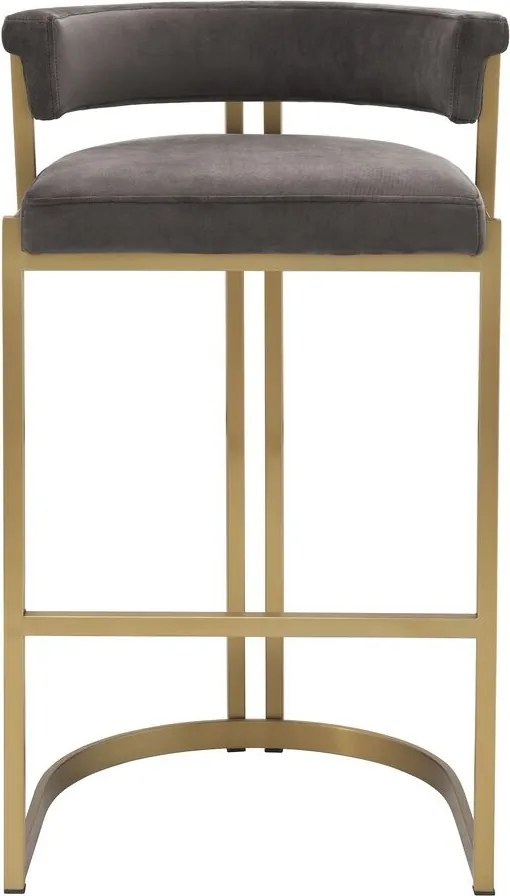 Scaun bar design LUX, Counter Stool Dante, gri 115839 HZ